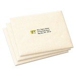 Avery Matte Clear Inkjet Address Labels, 300 Pack