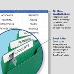 Avery TrueBlock File Folder Labels, 150 Pack