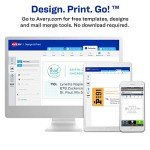 Avery TrueBlock File Folder Labels, 150 Pack