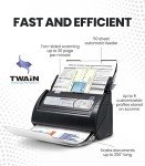 Plustek PS188 High-Speed Color Document Scanner