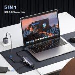 UGREEN 5-in-1 USB Hub with Ethernet Adapter