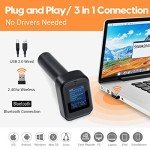 Tera Pro Wireless Barcode Scanner with Display Screen