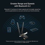 TP-Link WiFi 6 PCIe Card with Bluetooth 5.2