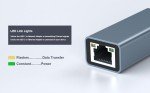 USB C to Ethernet Adapter - 100Mbps Type-C