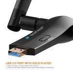 BrosTrend Dual Band USB WiFi Adapter 1200Mbps