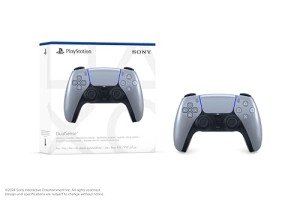 Sterling Silver PlayStation DualSense Wireless Controller