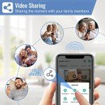 Wireless 2K Video Doorbell with Human Detection