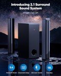 INFITBO 2.1CH Sound Bar with Subwoofer for TV