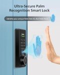 Philips Wi-Fi Smart Lock with Palm Recognition & Doorbell