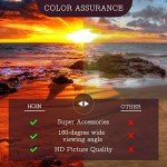 80-inch Portable Outdoor Projector Screen with Stand