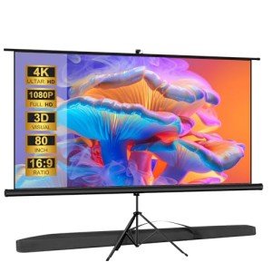 SCREENMAX 80" Portable Outdoor Projector Screen