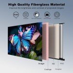 SCREENMAX 80" Portable Outdoor Projector Screen
