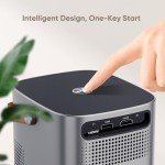 5G WiFi Bluetooth Mini Projector, 1080P Support