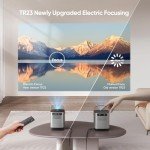 5G WiFi Bluetooth Mini Projector, 1080P Support