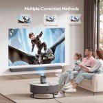 5G WiFi Bluetooth Mini Projector, 1080P Support