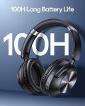 TAGRY Wireless Noise Cancelling Headphones with Deep Bass