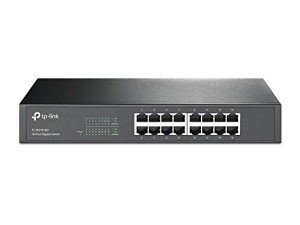 TP-Link 16-Port Gigabit Ethernet Switch, Fanless