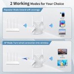 2024 WiFi Extender Signal Booster for Home