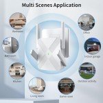 2024 WiFi Extender Signal Booster for Home