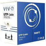 VIVO 500ft Cat6 Ethernet Cable - Gray