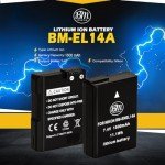 BM Premium EN-EL14A Battery for Nikon Cameras