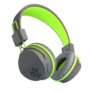 Neon Wireless On-Ear Headphones in Green/Gray