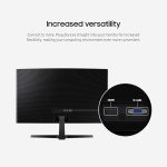 SAMSUNG 24" FHD Curved Computer Monitor 100Hz