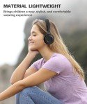 Kids Bluetooth Headphones with Mic for Travel