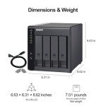 QNAP TR-004 4-Bay USB-C DAS with 12TB Storage