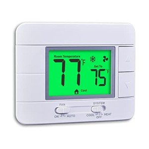 Non-Programmable Thermostat with Temperature & Humidity Display