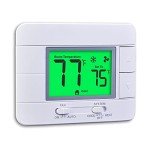 Non-Programmable Thermostat with Temperature & Humidity Display