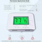 Non-Programmable Thermostat with Temperature & Humidity Display