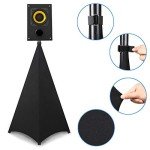 Dofilachy DJ Speaker Stand Covers - 2 Pack