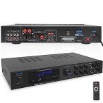 Pyle Bluetooth 5-Channel Home Audio Amplifier