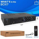 Pyle Bluetooth 5-Channel Home Audio Amplifier