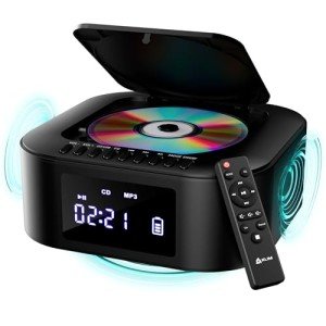 KLIM Boombox E1 - Portable CD Player & Speaker
