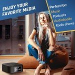 KLIM Boombox E1 - Portable CD Player & Speaker