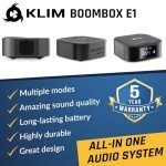 KLIM Boombox E1 - Portable CD Player & Speaker