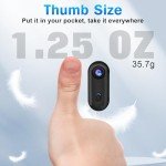 4K Mini Action Camera with Clip for Vlogging
