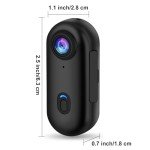 4K Mini Action Camera with Clip for Vlogging