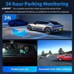 360° 4-Channel FHD Dash Cam with Night Vision