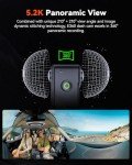 Vantrue E360 5.2K 360° Dash Cam with WiFi