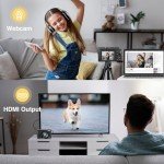 4K 48MP Digital Camera with 180° Flip Screen