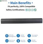 HP Pavilion Notebook Battery KI04 Replacement 800049-001