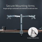VIVO Dual Monitor Desk Mount - Fully Adjustable Stand