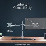 VIVO Dual Monitor Desk Mount - Fully Adjustable Stand