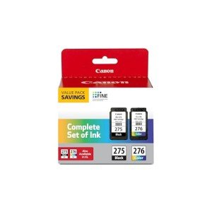 Canon PG-275 and CL-276 Ink Cartridge Set