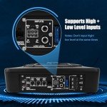 10" 800W Underseat Car Subwoofer with Remote