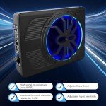 10" 800W Underseat Car Subwoofer with Remote
