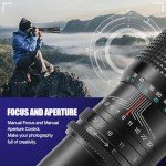 JINTU 500mm/1000mm f/8 Manual Telephoto Lens